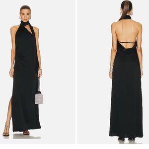 SIMKHAI VITTORIA HIGH NECK DRESS